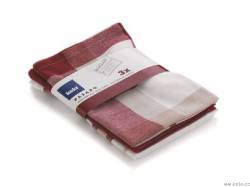Geschirrtücher PASADO 3 Stück rot KL-15963