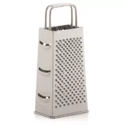 Küchenreibe PROFI Edelstahl 18/8 vierkantig KL-19065