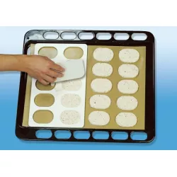 Schablone für Plätzchenplatte 30x18 cm