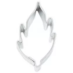 Ausstecher Blatt II, 2,2 × 4 cm