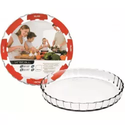 Glas-Tortengeform 28x3,5 cm