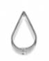 Ausstechform Tropfen 2,6 cm
