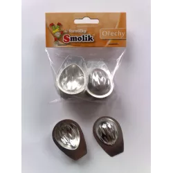 Mürbchenformen Nüsse 5,5 cm 20 Stück