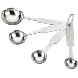 Satz Edelstahl-Messbecher 4 Stk