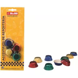 Bunte Papier-Muffinförmchen, 48 Stück