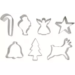 Ausstechformen Weihnachten Set – 7er Set