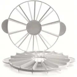 Schablone zum Kuchenportionieren 26 cm