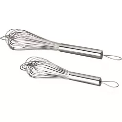 Edelstahl-Schneebesen