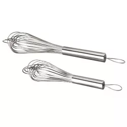 Edelstahl-Schneebesen 35 cm