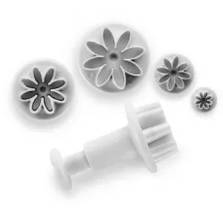 Dekorations-Set Blumenset – 4 Stücke