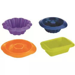 Mini-Silikonformen-Set – 4 Stk