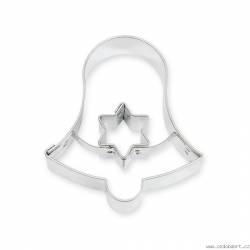 Ausstechform Glocke mit Sternchen
