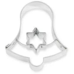 Ausstechform Glocke mit Sternchen