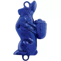 Junge Hase - Backform aus Eisen/ Emaille