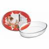 glasiger ofenbackevor oval 35x25x6,5 cm