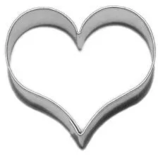Herzausstecher Herz 4,2 cm