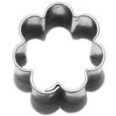 Ausstechform Blume 1,8 cm