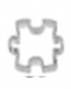 Ausstechform Puzzle 2 cm