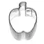 Ausstechform Apfel, 2 cm