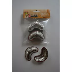 Ausstechformen für Kekserl Rohlíčky 7,5 cm 20 Stück
