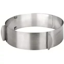 Verstellbare runde Kuchenform 16-30 cm