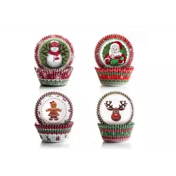 Backwaren-Set für Weihnachten, 100 Stück