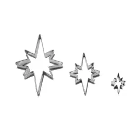 Stern-Ausstecher 8-Zacken