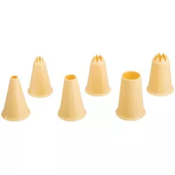 Plastik-Tortenspitzen-Set – 6 Stücke
