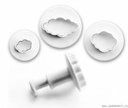 Verzierungsset Wolke Set – 3 Stück