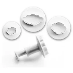 Verzierungsset Wolke Set – 3 Stück