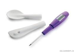 Digitales Thermometer mit Aufsätzen