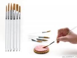 Satz Konditoreipinsel zum Verzieren 6 Stück