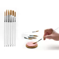 Satz Konditoreipinsel zum Verzieren 6 Stück