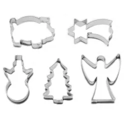 Backformen Set Weihnacht klein