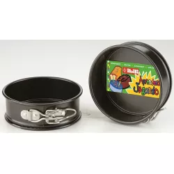 Schwarze Kuchenform 12 cm