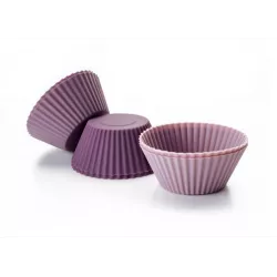 Silikon-Mini-Muffinförmchen - 6 Stück