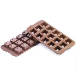 Silikonform für Schokoladen CUBO