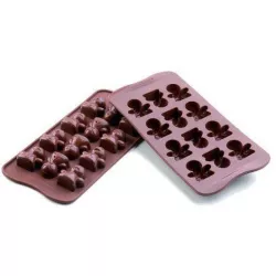 Silikonform für Schokolade MOOD