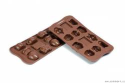 Schokoladen-Silikonform – Tea Time
