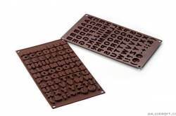 Silikonform für Schokolade – Alphabet