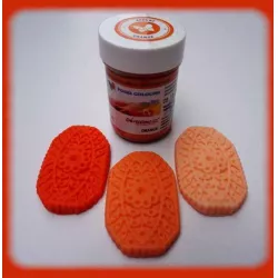 Gelefarbe (Orange) orange und elfenbein 35 g