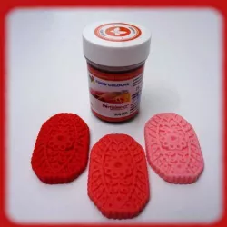 Gele Farbe (Sun Red) strahlend rot 35 g