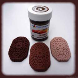 Gele-Farbe (Chocolate Brown) Schokolade 35 g