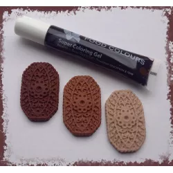 Gel-Farb Tuben (Brown) Braun 20 g