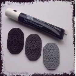 Gelierfarbe Tube (Schwarz) schwarz 20 g