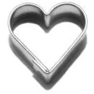Ausstechform Herzchen 2 cm