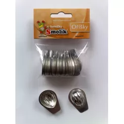 Keksformen mit Haselnüssen 20 Stück