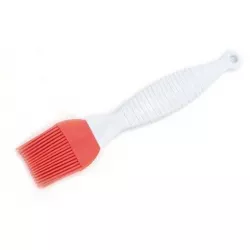 Orangener Silikonpinsel 21 cm