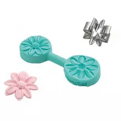 Silikonform für Marzipan – Gänseblümchen