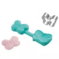 Silikonform für Marzipan 3,5 × 2,5 cm – Schmetterling